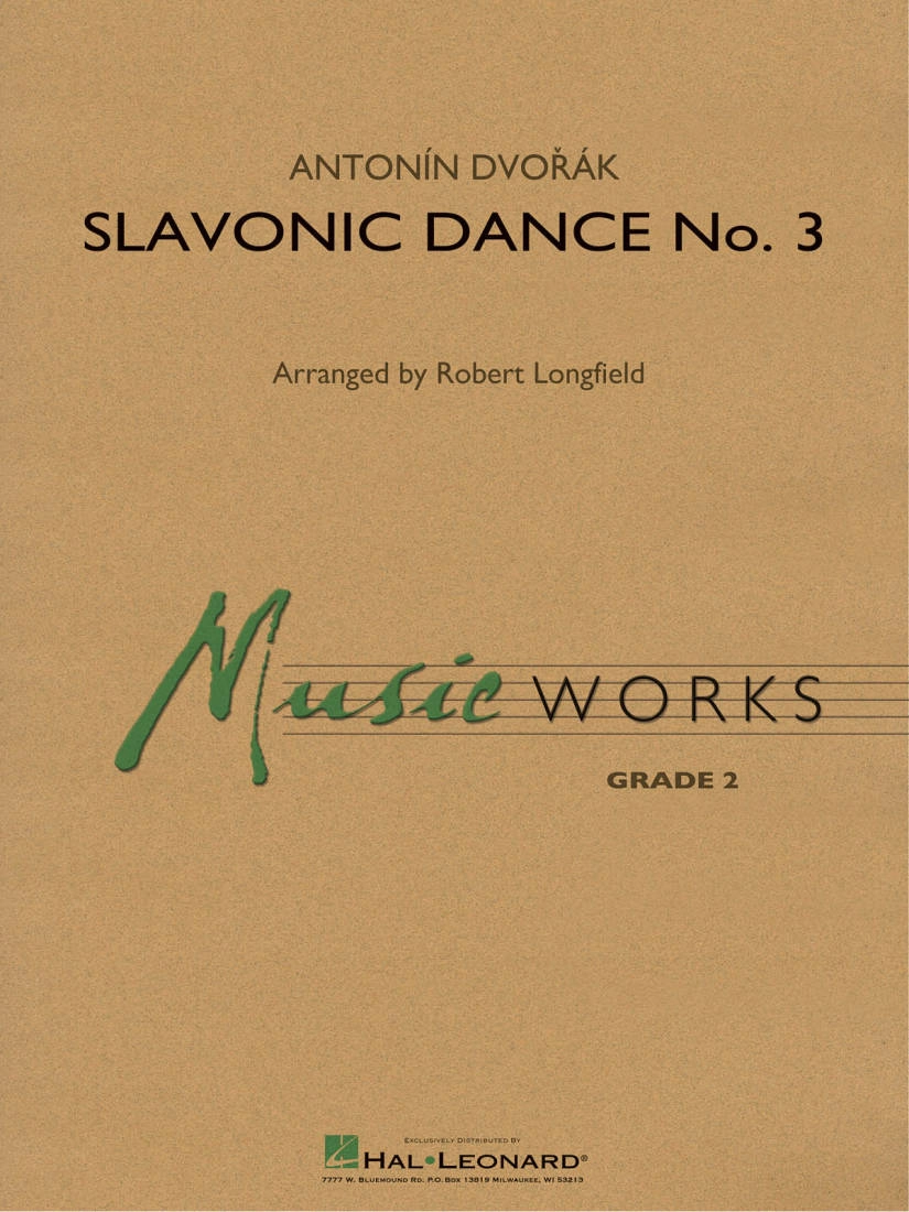 Slavonic Dance No. 3 - Dvorak/Longfield - Concert Band - Gr. 2