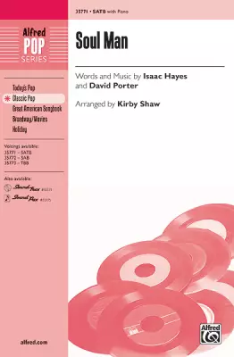 Alfred Publishing - Soul Man - Hayes/Porter/Shaw - SATB