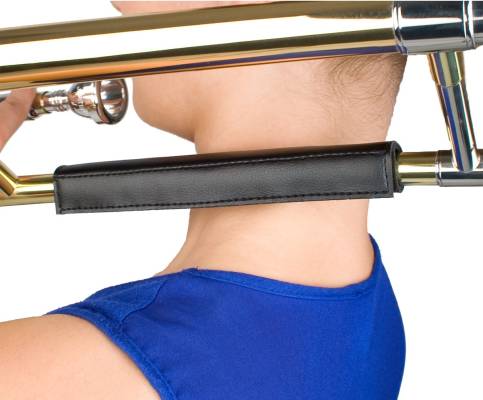 Protec - Padded Leather Neck Guard for Straight Trombone