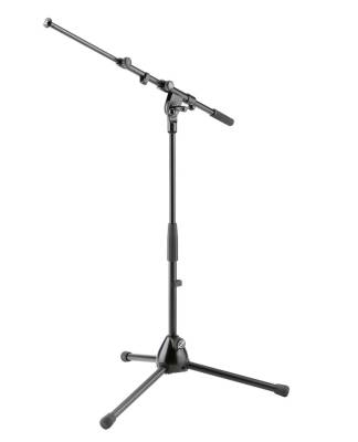 K & M Stands - Low Level Microphone Stand - Black