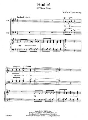 Hodie - Armstrong - SATB