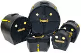 Hardcase - Drum Case Set for Rock\/Fusion Kits, 5 Pieces
