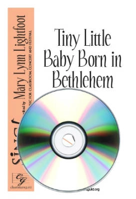 Choristers Guild - Tiny Little Baby Born in Bethlehem - Gray - Performance/Accompaniment CD