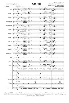 War Pigs - Iommi /Osbourne /Ward /Butler /Henning - Marching Band - Gr. 2