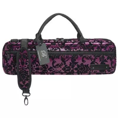 Flute Case Cover - Purple Lace