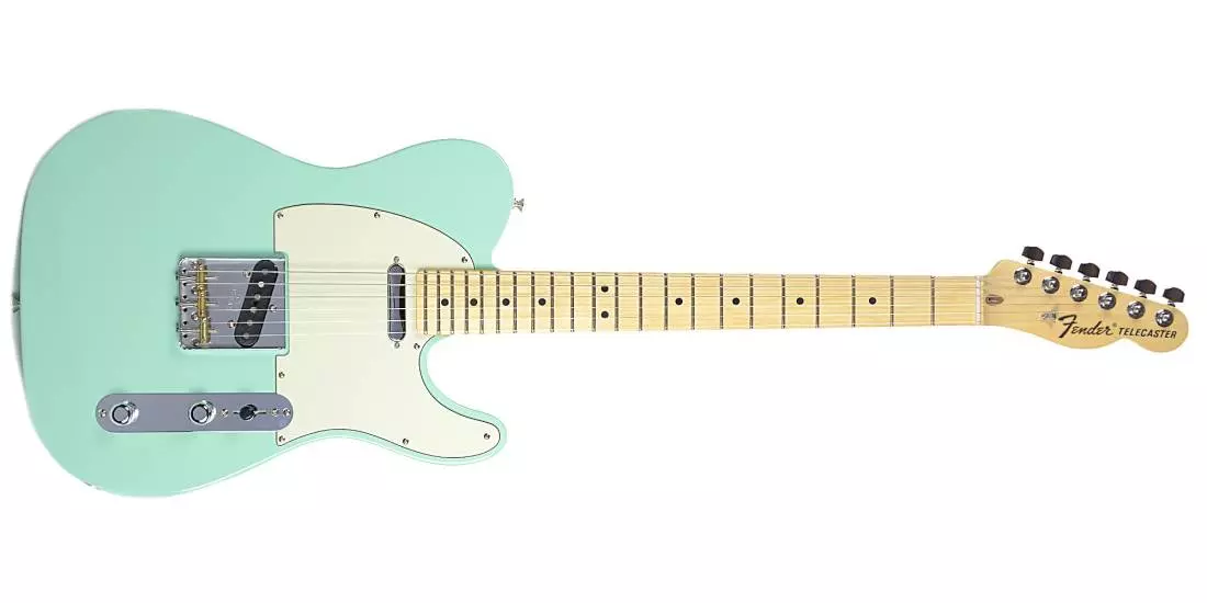 American Special Telecaster, Maple Neck with Bag - Surf Green