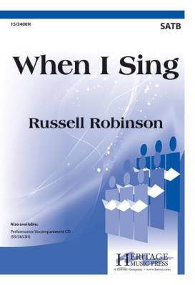 When I Sing - Lee/Robinson - SATB