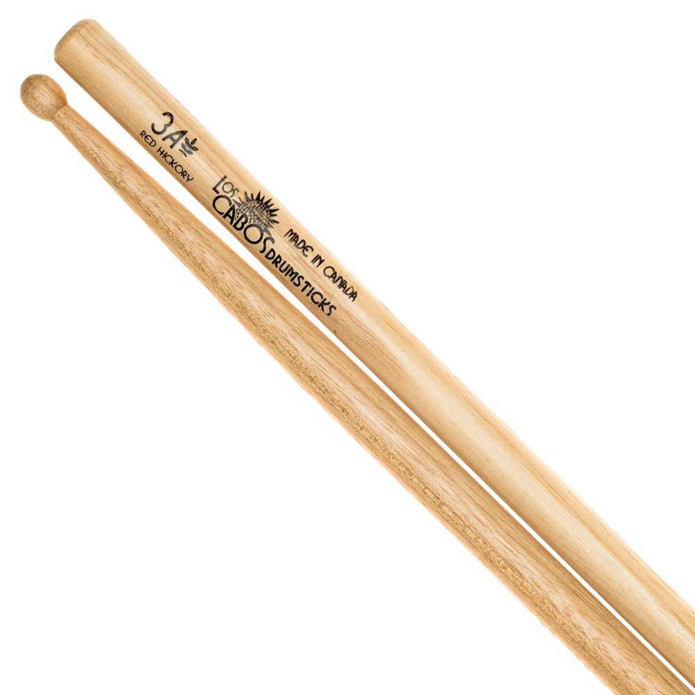 3A Red Hickory Drumsticks