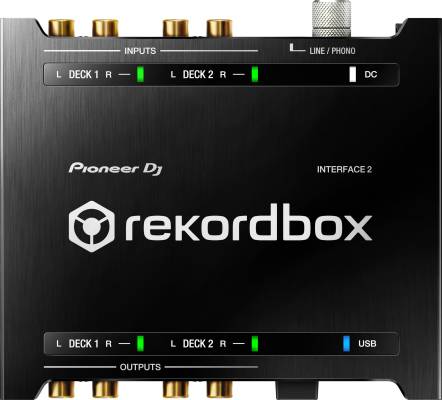 Interface 2 2-Channel Audio Interface for Rekordbox