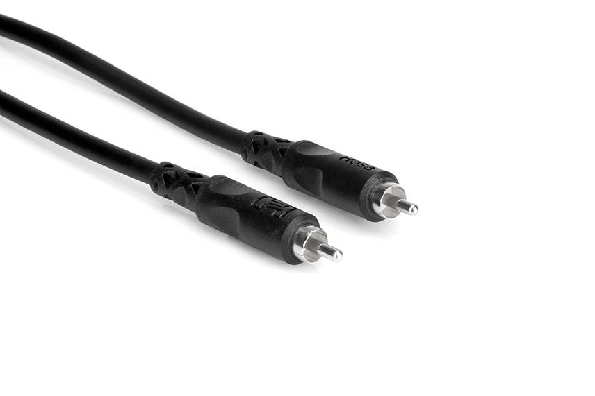 Unbalanced Interconnect Cable, RCA to RCA - 20 ft