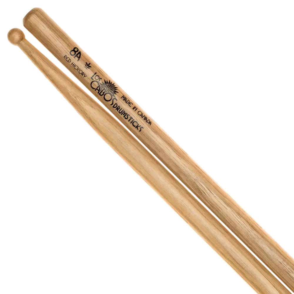 8A Red Hickory Drumsticks