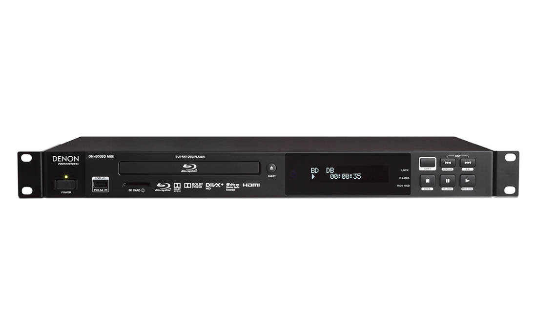 DN-500BDMKII Blu-Ray, DVD and CD/SD/USB Player