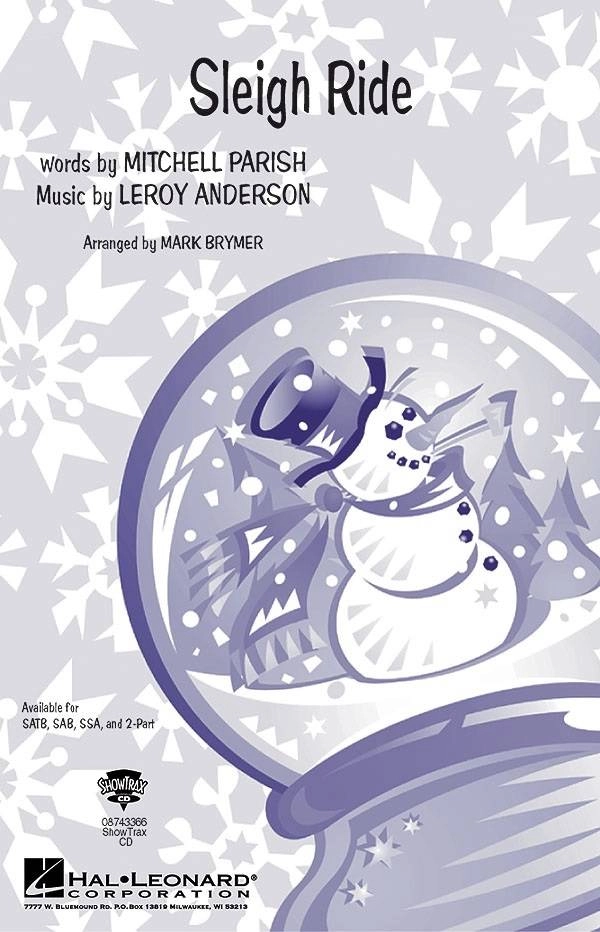 Sleigh Ride - Paris/Anderson/Brymer - SSA