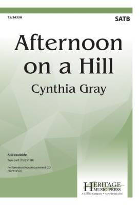 Heritage Music Press - Afternoon on a Hill - Millay/Gray - SATB
