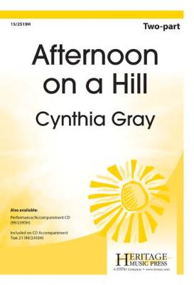 Afternoon on a Hill - Millay/Gray - 2pt