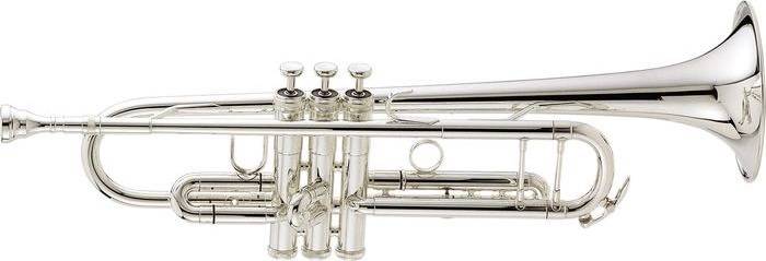 1117SP Marching Trumpet Outfit - Silver Plate