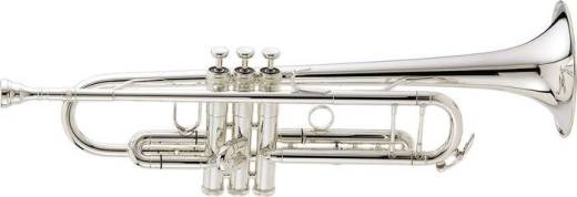 King - 1117SP Marching Trumpet Outfit - Silver Plate