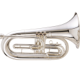 King - 1127SP Marching Baritone Outfit - Silver Plated