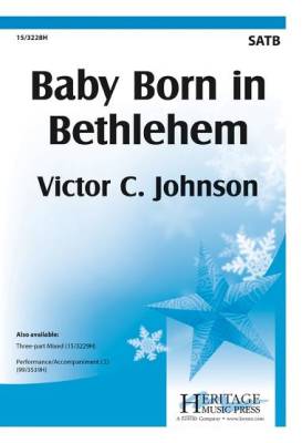 Baby Born In Bethlehem - Johnson - SATB