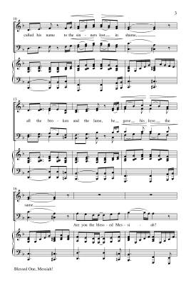 Blessed One, Messiah! - Aspinall/McDonald - SATB