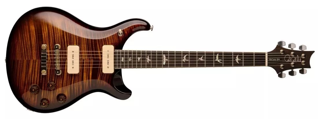 McCarty 594 Soapbar - Black Gold Wrap Burst