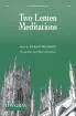 Alfred Publishing - Two Lenten Meditations - Daley - SATB