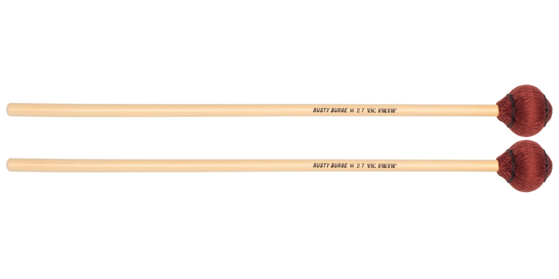 Rusty Burge Keyboard Mallets - Medium, cord