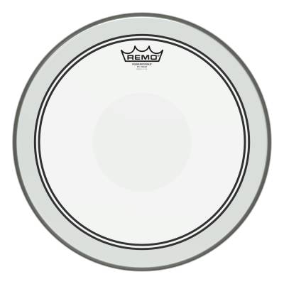 Remo - Powerstroke P3 Clear Drumhead - Top Clear Dot, 15