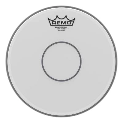 Remo - Powerstroke 77 Coated Clear Dot Snare Drumhead - Top Clear Dot, 12