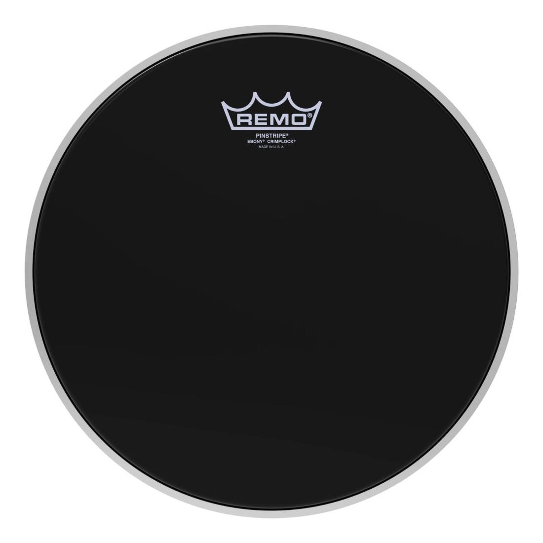 Pinstripe Ebony Crimplock Tenor Drumhead, 13\'\'