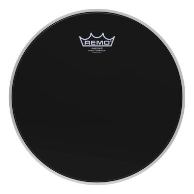 Remo - Pinstripe Ebony Crimplock Tenor Drumhead, 13