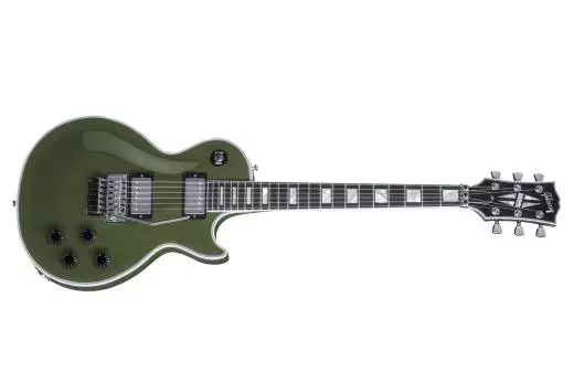 Les Paul Custom Axcess w/Chrome Floyd Rose Ltd - Olive Drab