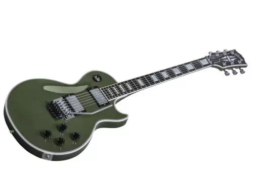 Les Paul Custom Axcess w/Chrome Floyd Rose Ltd - Olive Drab