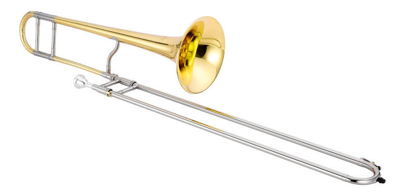 1632GL-LT Fedchock Bb Trombone - Yellow-Brass Bell