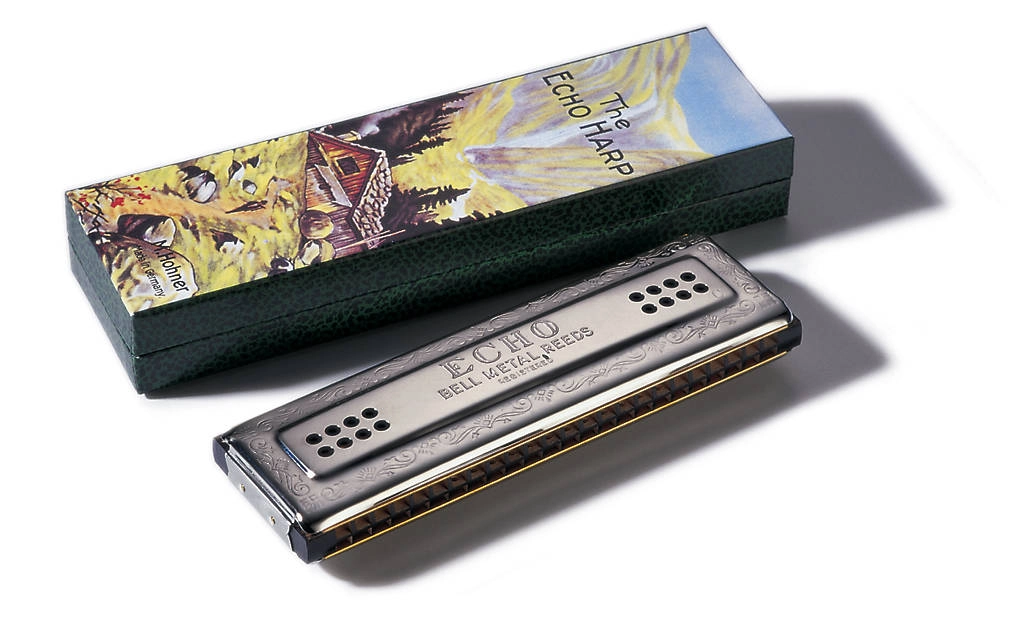 Echo 56 48-Hole Tremolo Harmonica - Key of C/G