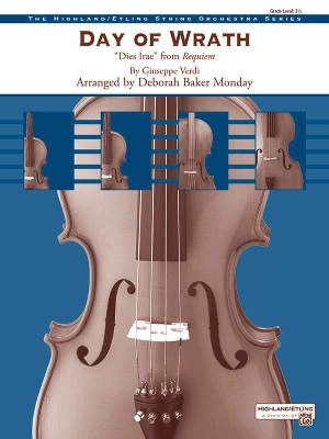 Alfred Publishing - Day of Wrath (Dies Irae from Requiem) - Verdi/Monday - String Orchestra - Gr. 3.5