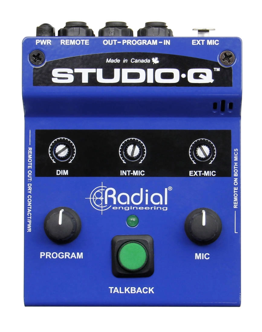 Studio Q - Studio Talkback