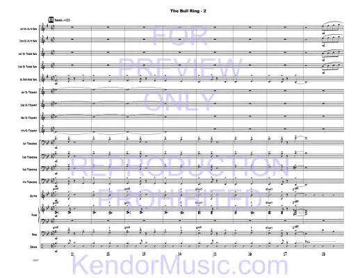 The Bull Ring - Shutack - Jazz Ensemble - Gr. Medium