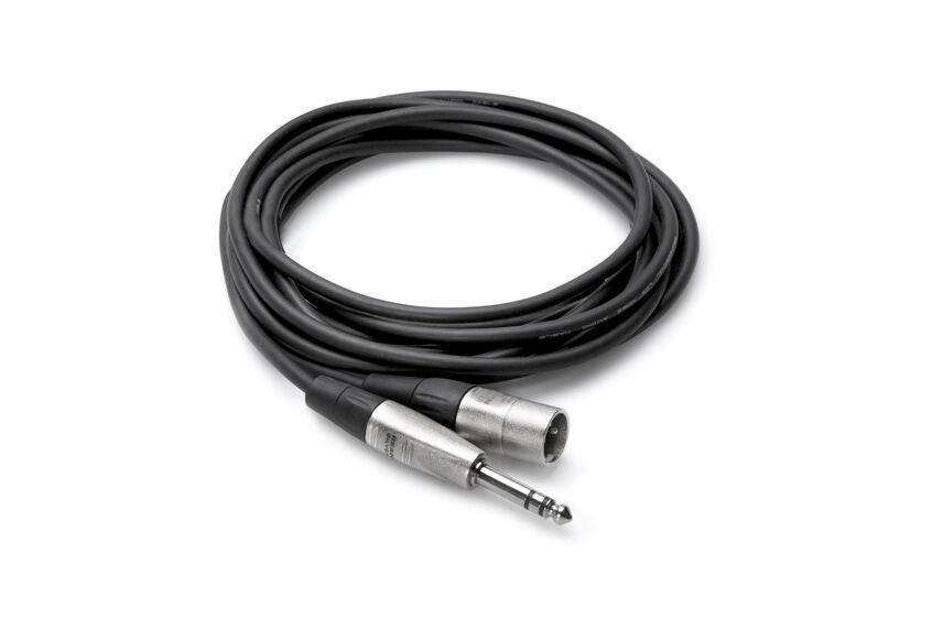 Pro Balanced Interconnect Cable, 1/4-Inch TRS to XLR3M, 20 Foot