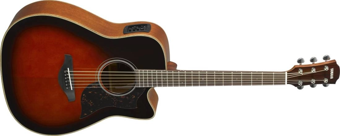 A1M (2017) Dreadnought Cutaway Acoustic/Electric Guitar - Tobacco Brown Sunburst