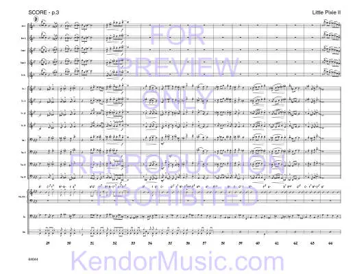 Little Pixie II - Jones - Jazz Ensemble - Gr. Advanced