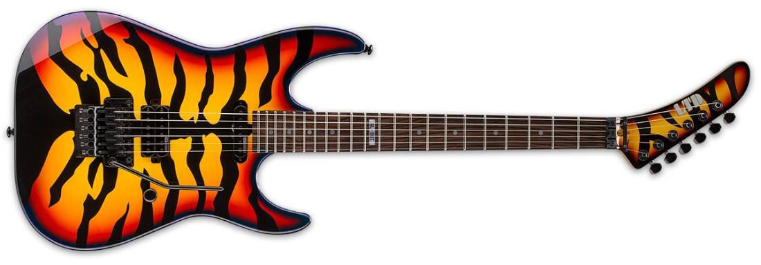 LTD GL-200 George Lynch Electric Guitar - Sunburst Tiger