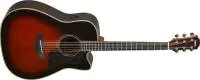 Yamaha - A3R All Solid Spruce\/Rosewood Dreadnought Cutaway - Tobacco Brown Sunburst