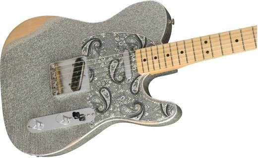 Brad Paisley Road Worn Telecaster - Silver Sparkle