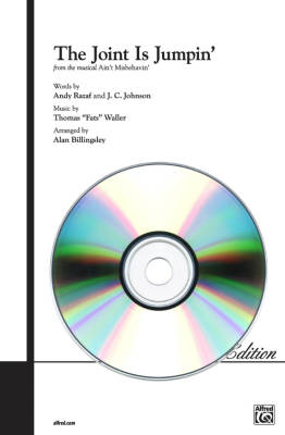 Alfred Publishing - The Joint Is Jumpin (From the Musical Aint Misbehavin) - Razaf /Johnson /Waller /Billingsley - SoundTrax CD