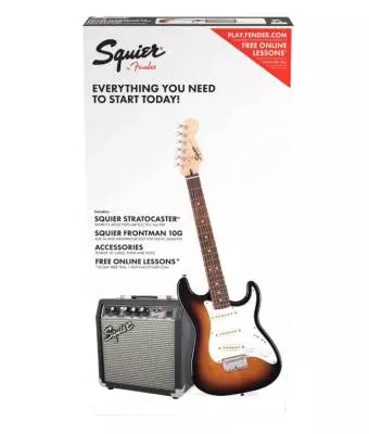 Short-Scale Strat Pack - Brown Sunburst