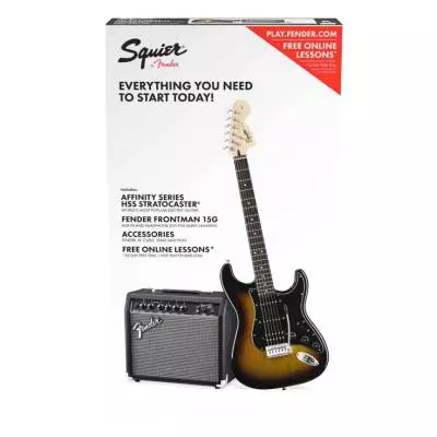 Affinity Series HSS Strat Pack - Brown Sunburst