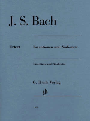 G. Henle Verlag - Inventions and Sinfonias - Bach/Scheideler - Piano - Book