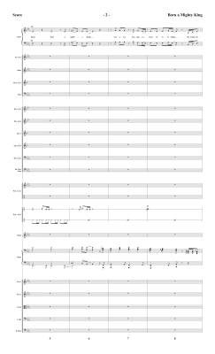 Born a Mighty King - Aspinall/McDonald/Hogan - Orchestral Score and Parts