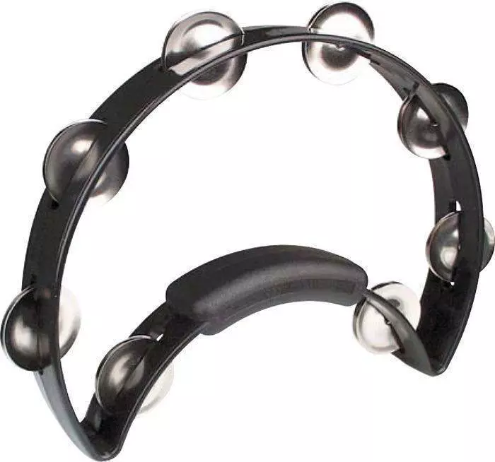 Tambourine in Black